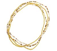 Garneck Chaîne de Taille en Perles de Rocaille 315 Pouces Bijou de Taille Femme pour Bikini Plage Photographie