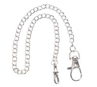 Garneck Chaîne Métal avec Mousqueton Chaîne Pantalon Décorative Élégante et Portefeuille Unisexe Accessoire Mode Robuste pour Jean et Montre