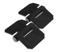 Garneck Charnières Soudables Robustes pour Porte Camping-car et Remorque, Acier Renforcé, Amovible, Usage Intensif, Lot de 2 Pièces, Quincaillerie de Portail, Soudage Facile, Installation