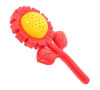 Garneck Cloche à Main Tournesol Joué Pour Tout-petit Jouets Hochet Pour Enfants Musical Pour Tout-petits Jouets Cognitifs Pour Bébé Cloches Des Mains Pour Les Enfants Plastique