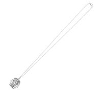 Garneck Collier Argenté en Alliage Pendentif Momie Égyptienne, Design Unique Résistant à L'usure Usage Polyvalent, Sorties Décontractées