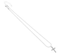 Garneck Collier Pendentif Croix Avec Cristaux Brillants Pour Femme Chaîne Confortable Au Cou Bijou Pour Diverses Occasions