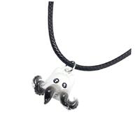 Garneck Collier Pendentif Pieuvre en Métal Résistant Collier Ras du Cou Assorti au Style Punk Bijou Mythologique Cthulhu Unisexe Accessoire Quotidien pour Femmes et Hommes