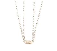Garneck Collier pour Couples Magnétique en Acier Inoxydable Pendentif à Vis Créatif Court Ensemble Assorti pour Saint Valentin Accessoire Bijou de Clavicule