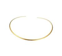 Garneck Collier Tour De Cou Pour Femme Minimaliste Rond En Métal Doré Élégant Fête Quotidien Charme