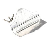 Garneck Cordier Métallique Argenté Accessoire Résistant la Déformation pour Mandoline 14 Cordes pour Améliorer la Tenue Sonore, pour Mandolinistes