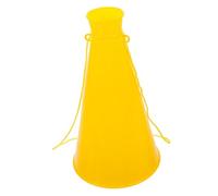 Garneck Corne De Supporter Plastique Jaune Porte-Voix Manuel pour Matchs De Football Fêtes Et Spectacles Haut-Parleur Portable pour Ambiance Festive