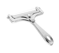 Garneck Coupe Fromage Inox Réglable Trancheuse à Fromage Manuelle pour Beurre Outils de Découpe Cuisine Robuste et Facile à Nettoyer