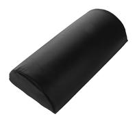 Garneck Coussin Traversin Demi-Rond pour Table de Massage Petit Coussin Ferme en Mousse à Mémoire Support Confortable pour Jambes Noir 1-2 CM de Tolérance Accessoire pour Salons de