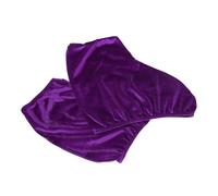 Garneck Couvre-Bottes de Patinage sur Glace en Polyester Pourpre, Léger et Confortable, Protège Les Patins de Patinage Artistique et Hockey, 1 Paire