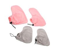 Garneck Couvre-Pieds en Coton Taille 11.4X7.9 Pouces, Accessoire de Soins pour Paraffine, Confortable et Élastique, pour Thérapie Spa et Soin des Pieds