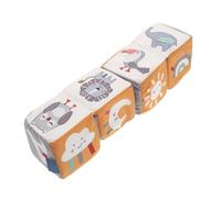 Garneck Cubes Éducatifs pour Bébés Et Tout-Petits Jouets Sensoriels Apprentissage avec Lettres Et Chiffres Blocs Doux Et Portables pour Jeu Interactif Famille