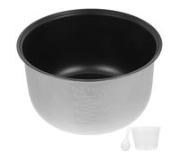 Garneck Cuve Intérieure Antiadhésive Alliage Aluminium pour Cuiseur Riz Capacité Multifonction pour Cuisson Pâtisserie et Remplacement Pratique