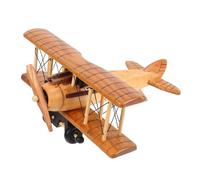 Garneck Décoration Intérieur Thème De Avion Sculpture De Modèle Avion Vintage Ornement De Décoration Intérieur Vintage