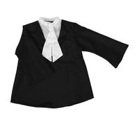 Garneck Déguisement Avocat Garçon et Filles en Polyester Résistant, Taille Garçon et Filles, Costume Uniforme pour Jeu D’imitation, Tenue Juge pour Fêtes D’anniversaire et Halloween, Kit
