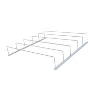 Garneck Distributeur de Boissons Gazeuses Réfrigéré 40X40 CM Porte-Canettes et Organiseur de Boissons pour Réfrigérateur Étagère Anti-Renversement en Matériau Hygiénique Rangement