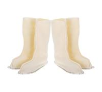 Garneck Doublures Amovibles Chaussettes Montantes pour Bottes de Pluie Homme Intérieur Chaud et Respirant Taille 42 2 Paires Accessoire Hiver pour Chaussures de Travail et Neige