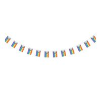 Garneck Drapeau Progress Pride Lgbt en Polyester Léger et Résistant, Décoration Classique pour Fêtes et Événements de Défense des Droits Humains