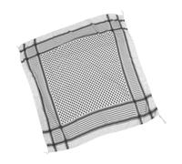 Garneck Écharpe Arabe Palestinienne Respirante avec Imprimé Culturel Protection Solaire Légère pour Activités Extérieures Foulard Style Arabe pour Costume et Randonnée