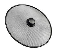 Garneck Écran De Cuisson pour Poêle À Frire Écran Anti-Éclaboussures en Acier Inoxydable De Cm pour Poêle À Frire Couvercle Anti-Éclaboussures Anti-Éclaboussures De Graisse Échaudure