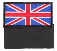 Garneck Écussons Brodés Thermocollants Patchs Élégants en Tissu Drapeau Britannique Lot de 2 pour Chaussures et Manteaux pour Bricolage et Couture
