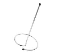 Garneck Égouttoir à Carafe à Vin en Métal Inoxydable, Support Inversé Compact, Résistant la Corrosion, pour Bar et Maison, Séchoir Pratique pour Carafes et Verres à Pied, Usage