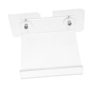 Garneck Étagère Décorative Flottante en Acrylique Support De Rangement Mural sans Perçage pour Cuisine À Coucher Salle De Bain 25 4 X 25 4 Cm