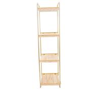 Garneck Étagère Murale sans Percer et Doré Rangement Multi Usage pour Salon Cuisine et Chambre Support Décoratif et Élégant