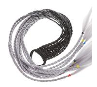 Garneck Extension de Queue de Cheval Tressée Colorée pour Filles Longue Extension Synthétique Attachée par Bande Élastique Adaptée pour Cosplay Mariage Cérémonie et Usage Quotidien