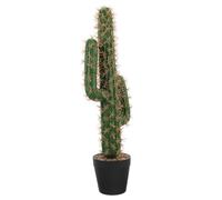 Garneck Fausse Fleur De Cactus Fausse Plante De Décoration Sud-Ouest Ornement De Cactus Figurines De Artificiels Grandes Fausses Plantes De Statues Ornements Plastique Bureau