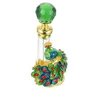 Garneck Flacon de Parfum Vintage 4Ml en Verre Élégant Flacon d'Huile Essentielle Rechargeable Design Rétro pour