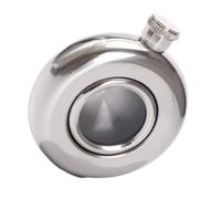 Garneck Flasque à Vin Portable en Acier Inoxydable 5 Oz Translucide Légère et Compacte pour Camping Randonnée et Activités en Plein à Vin Créatif et Simple pour Présent