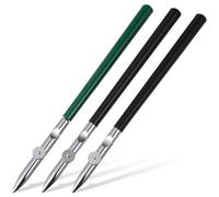 Garneck Fluid Writer Pen Ruling Lot de 3 stylos à lignes réglables pour lignes droites et fines, calligraphie, cartographie, encre gouache et fluidité de masquage