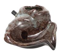 Garneck Fontaine De Bureau Céramique Arroseur Eau Décoration De Table Zen Fontaine Intérieur Ornement pour Aquarium Pot De Cactus Et Plantes Grasses Design Élégant pour Jardin Et