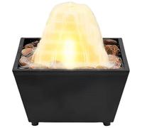 Garneck Fontaine de Table Mini Cascade LED 1 Pièce pour Bureau et Salon Fontaine à Eau Intérieur Zen Décorative Apaisante pour Relaxation et Cocooning