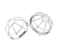 Garneck Garde du Détecteur Et Protection De Sprinkler en Fer Solide, Cage De Protection Anti-Chocs pour Système Incendie, Usage sous-Sol Et Garage, Lot De 2 Pièces