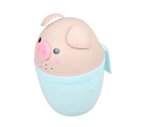Garneck Gobelet De Rinçage Pour Bain Forme De Cochon Récipient Pour Eau De Douche Gobelet De Bain Pour Garçon Fille