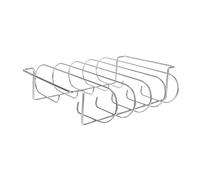Garneck gril accessoire friteuse rack à rôtir Rack à steaks Outils de cuisson Accessoires de cuisson plaque de barbecue accessoires de barbecue poêle à barbecue domestique le fer Silver