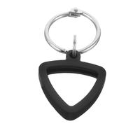 Garneck Guitar Pick Holder Keychain Silicone Storage Case Portable Compact Plectrums Organizer with Keyring for Musicians and Music Lovers