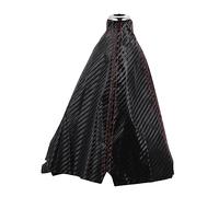 Garneck Housse de Levier de Vitesse Cuir PU pour Voiture Protection Antipoussière Durable et Facile à Installer Compatible Plupart des Modèles