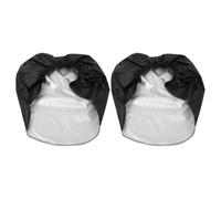 Garneck Housse Roue pour Camping-remorques, Housses de Pneus Anti-UV en Tissu Noir, Protection Polyvalente la Peinture Intempéries, Lot de 2 Pièces