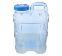 Garneck Jerrican Eau Camping 15l Bouchon Étanche en PVC et Pc, Réservoir Portable pour Camping et Usage Domestique Facile à Transporter