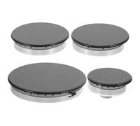 Garneck Jeu de 1 Tête de Brûleur pour Cuisinière à Gaz Sabaf 2334, Chapeau de Brûleur Plat Répartiteur de Flamme, Pièce de Rechange pour Cuisson Domestique, Accessoire Résistant