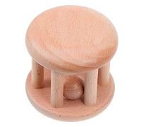 Garneck Jouets En Bois Pour Enfants Jouets Pour Bébés Hochet Pour Enfants Hochet Pour Bébés Jouets Musicaux D'Apprentissage Pour Bébé Shaker Rouge