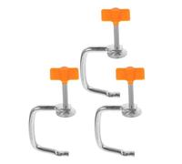 Garneck Kit de 3 Pinces de Fixation Pression Réglable et en Alliage de Fer et Pp Maintien Sécurisé pour Machine à Pâtes Manuelle Cuisine Usage Domestique