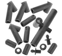Garneck Kit de 9 Connecteurs en Plastique Robustes pour Structure de Cerf-Volant, Pièces de Réparation Polyvalentes 3 Voies Droites et Angulaires, Accessoires D’Assemblage Plusieurs Styles