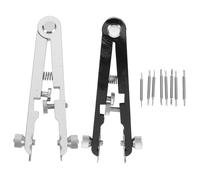 Garneck Kit De Réparation De Bracelet De Montre 18 Pièces Pince À Épiler Outil De Retrait De Maillon De Montre Outil De Retrait De Goupille De Poignet