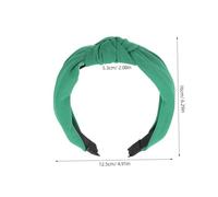 Garneck Knotted Hairband For Women And Lightweight Non Slip Headband Sophisticated And Versatile Styling Accessory For Daily Party Use