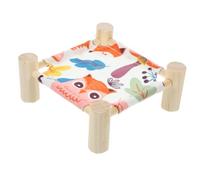 Garneck Lavable avec Détachable Élevé pour Rongeurs pour Hamsters Cochons