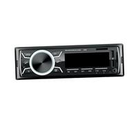 Garneck Lecteur Voiture Double USB avec Écran Coloré Radio FM Aux in Support Carte et Télécommande Compatible Haut-parleurs Puissants